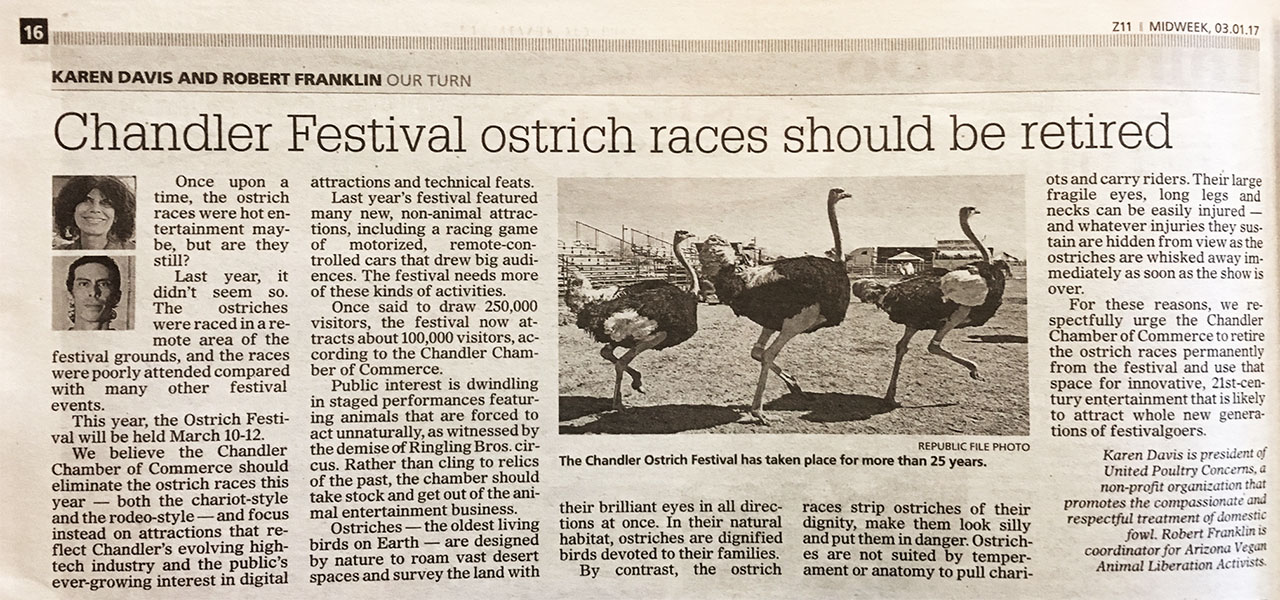Photograph of this newspaper article in print.