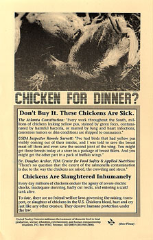 Chicken for Dinner - Front