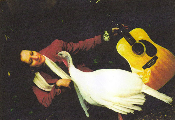 Jazelle and Gwen the Turkey