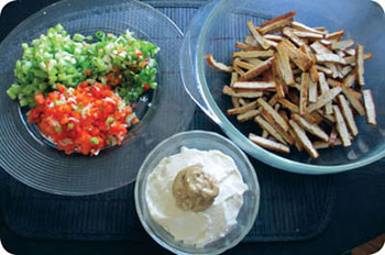 chicken-free chicken salad