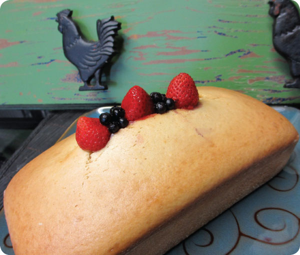 vegan vanilla pound cake 1
