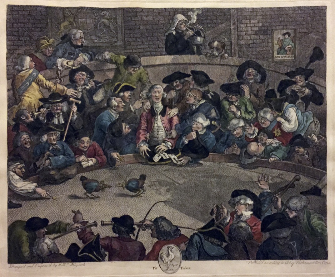 RThe Cockpit by William Hogarth