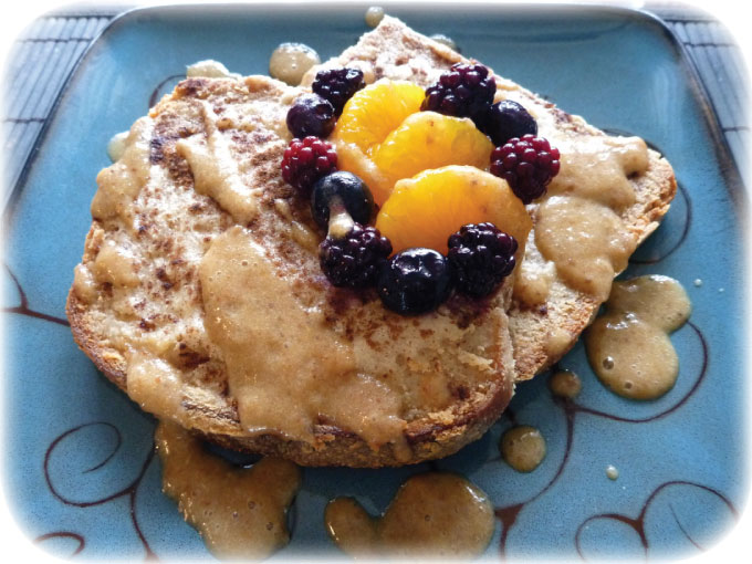 Nut French toast