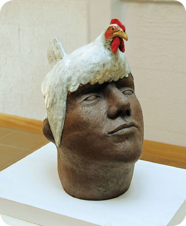 story of chickens art
