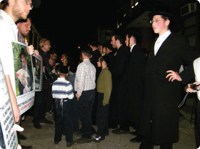 ny vigil for chickens dead in crates