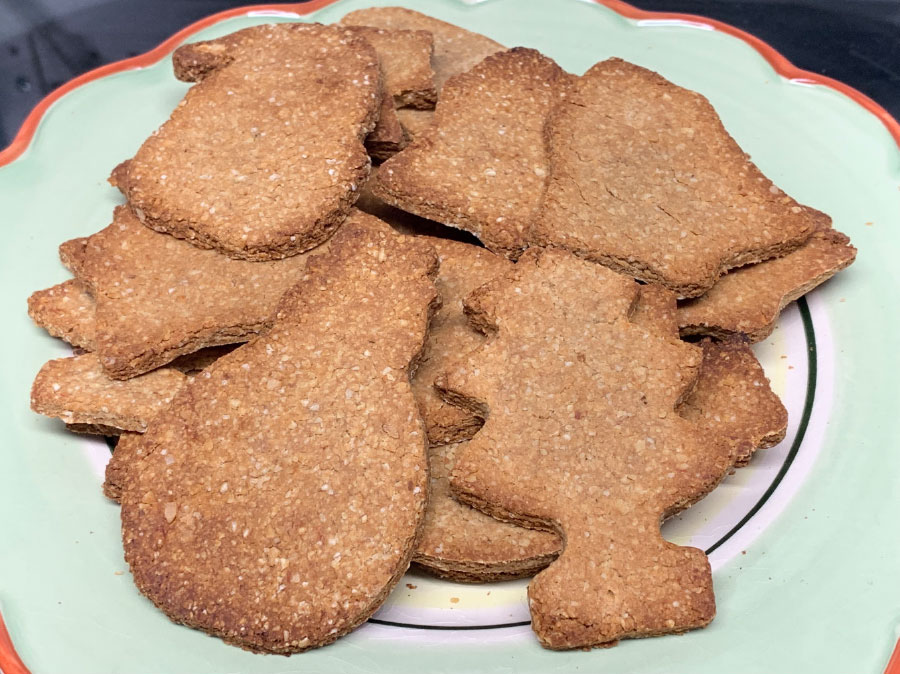 Banana Peanut Butter Dog Treats