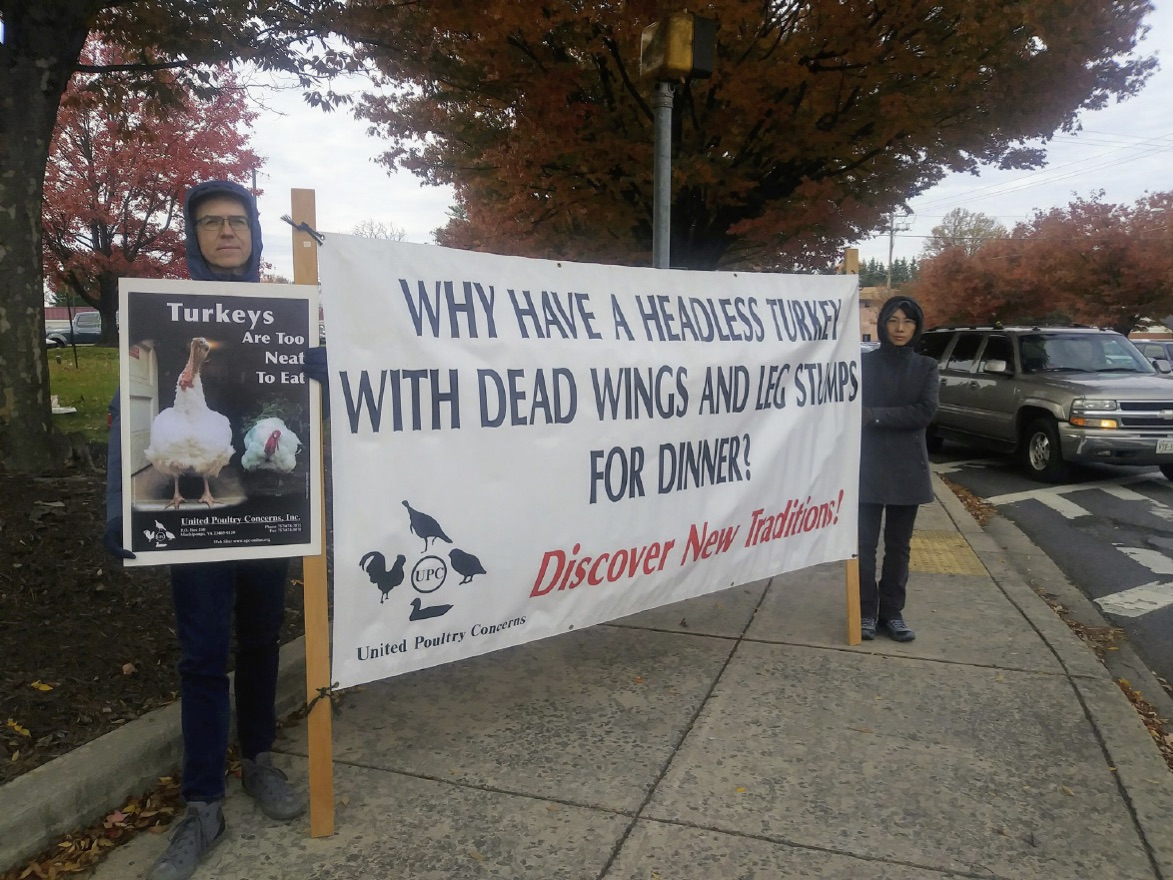 Peaceful demonstration in Olney, Maryland