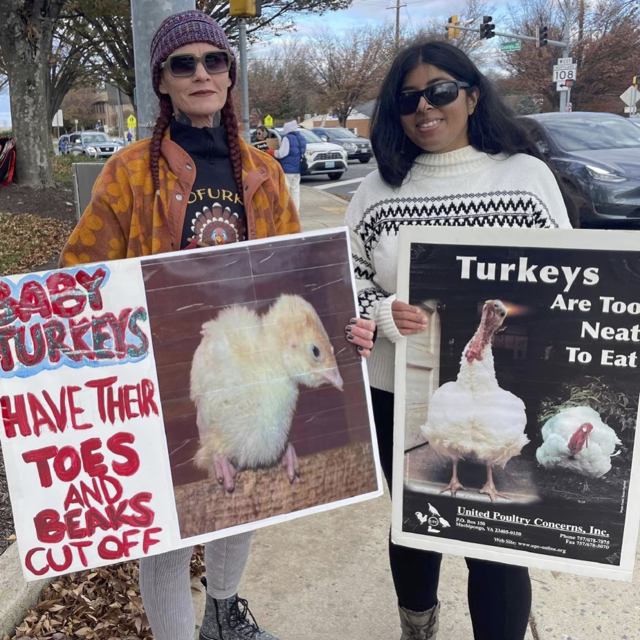 Peaceful demonstration in Olney, MD