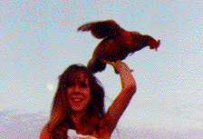 Cherylynn Brown and Hillary Chicken 