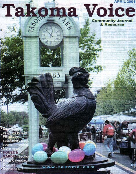 Roscoe on cover of Takoma Voice