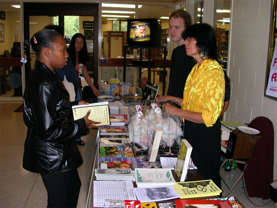 UPC Table at Eastern Shore Community College