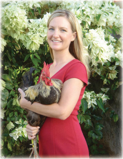 Kim with Cooper