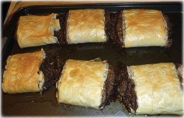 Wild Mushroom Strudel Sheet