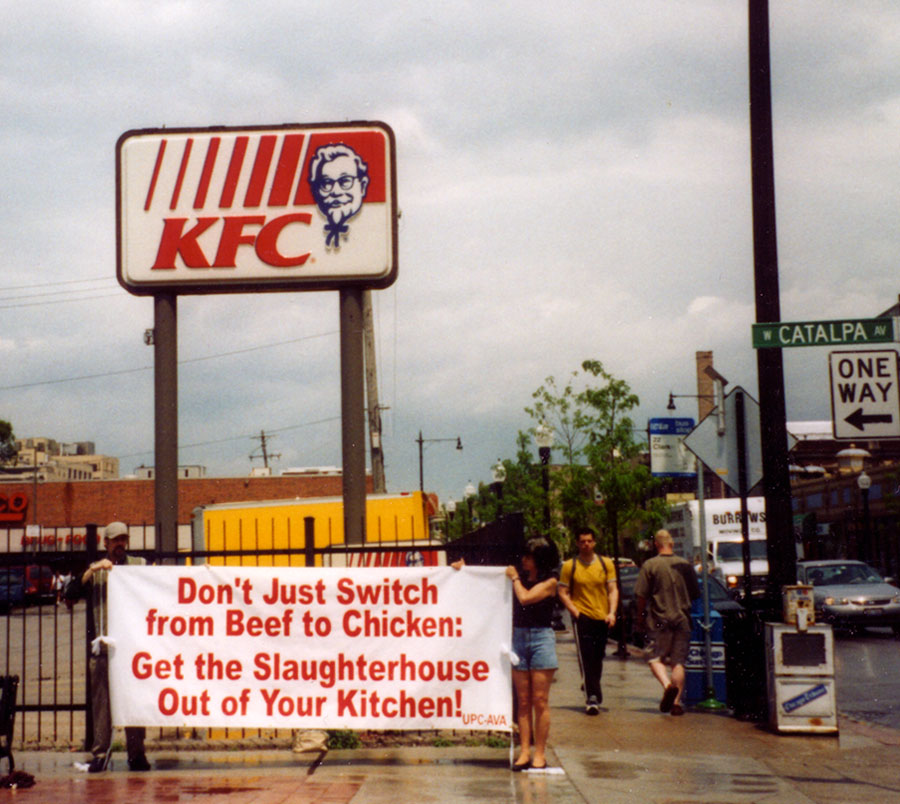 KFC Protest